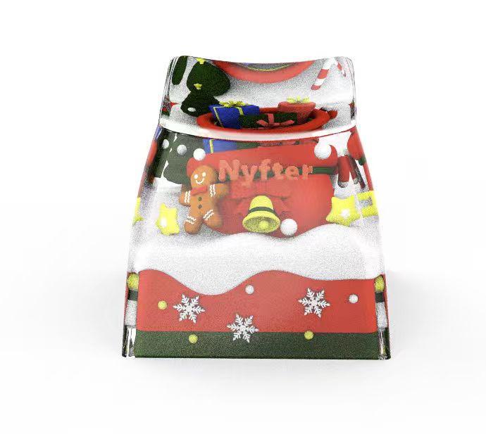 3D Resin Keycap - Christmas Edition