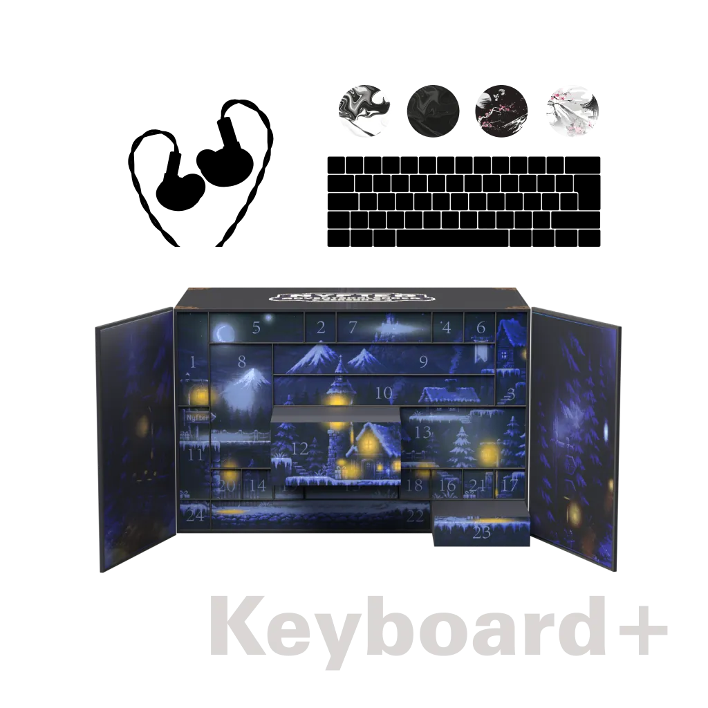 Premium Adventskalender 2026 "Keyboard+"