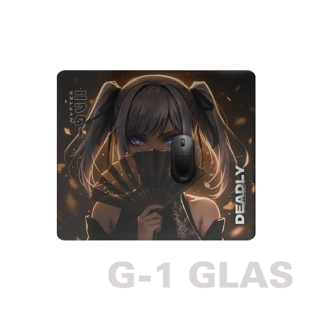 Nyfter Nyf® G1 Limited Glas Mousepad Deadly Precision