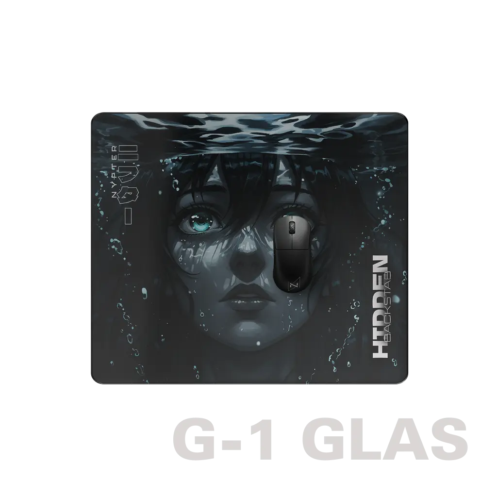 Nyfter Nyf® G1 Limited Glas Mousepad Hidden Backstab