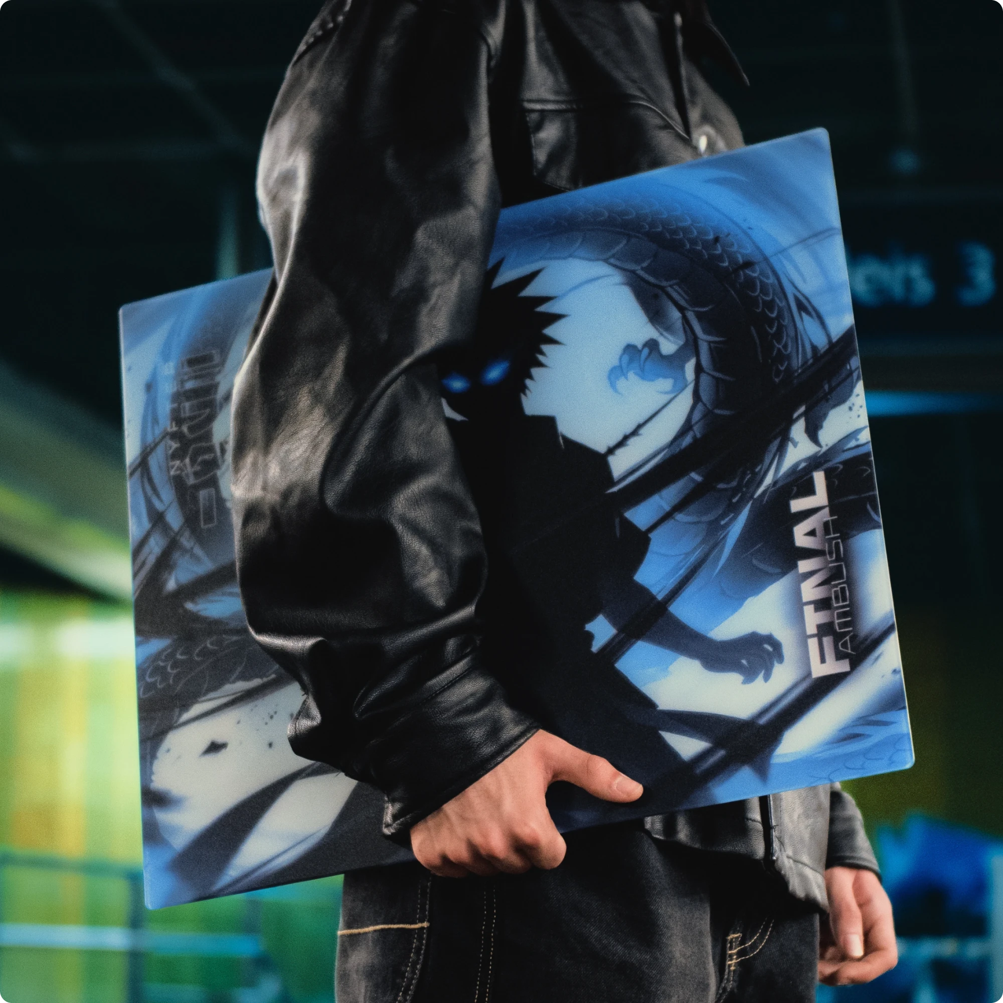 Nyfter Nyf® G1 Limited Glas Mousepad Final Ambush