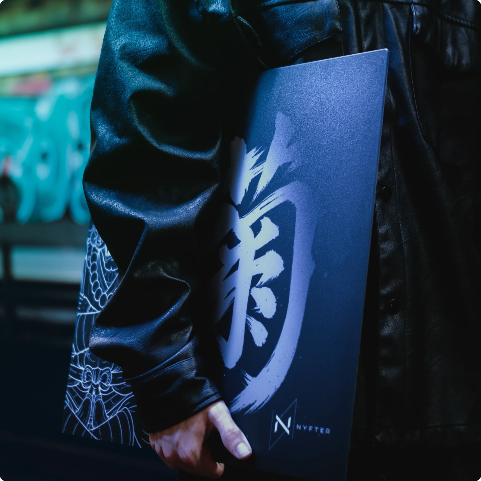 Nyfter Nyf® G1 Limited Glas Mousepad Samurai