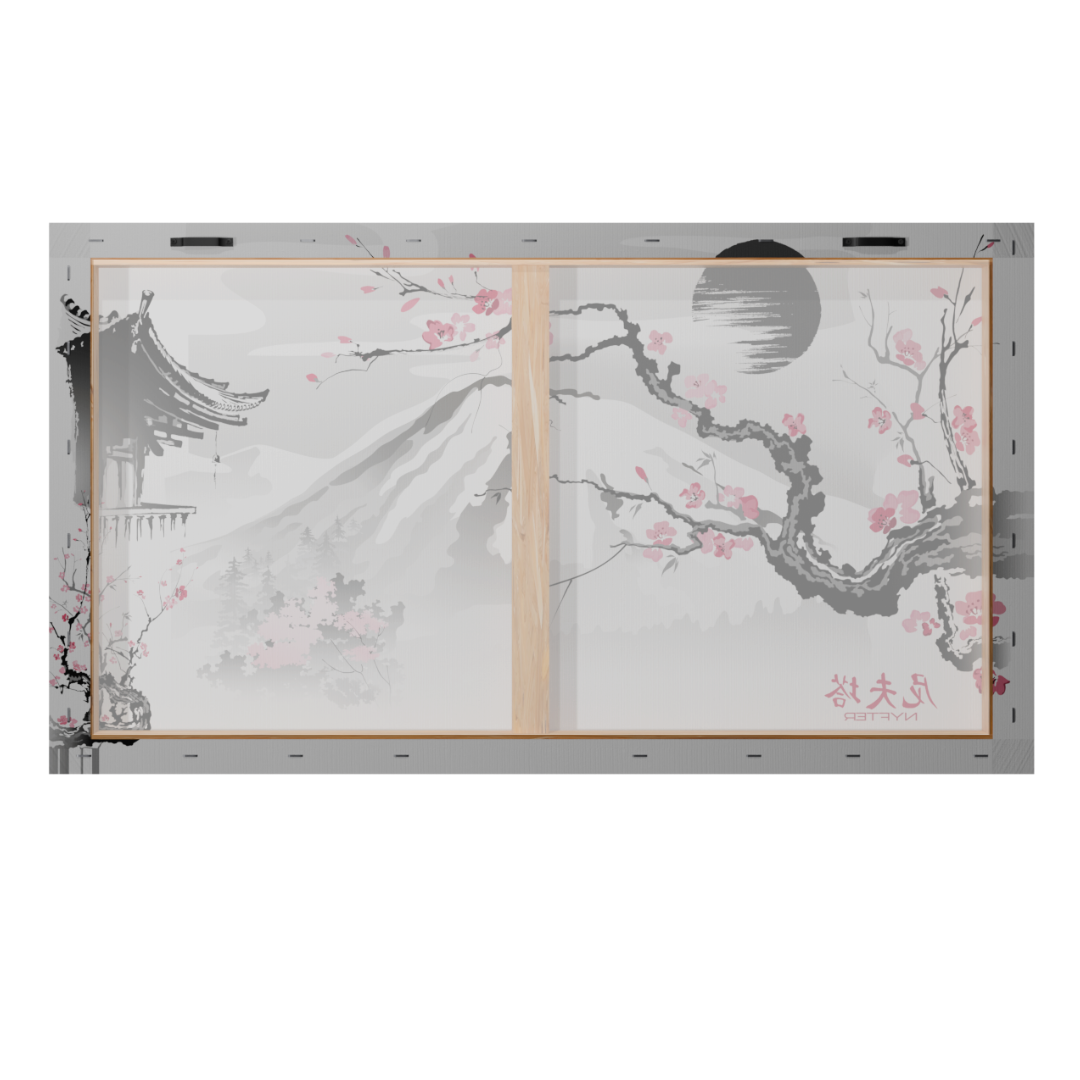 Nyfter Canvas Sakura - Canvas art for your gaming setup