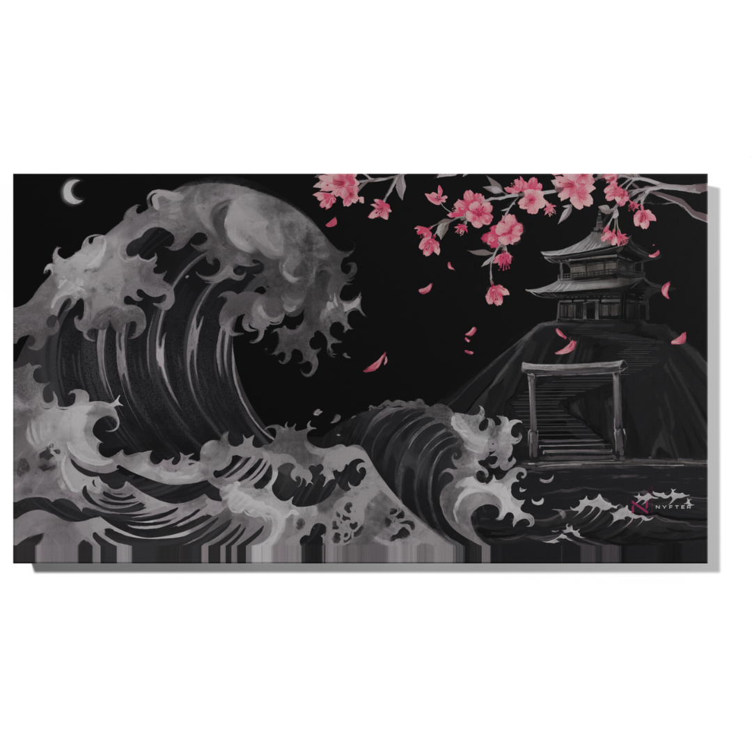 Nyfter Canvas Sakura v4 - Canvas art for your gaming setup