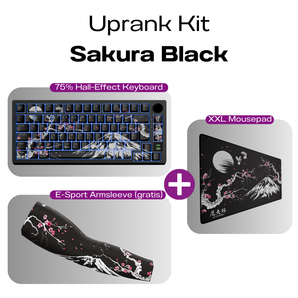 Nyfter® "Uprank Kit" 75% Sakura Black