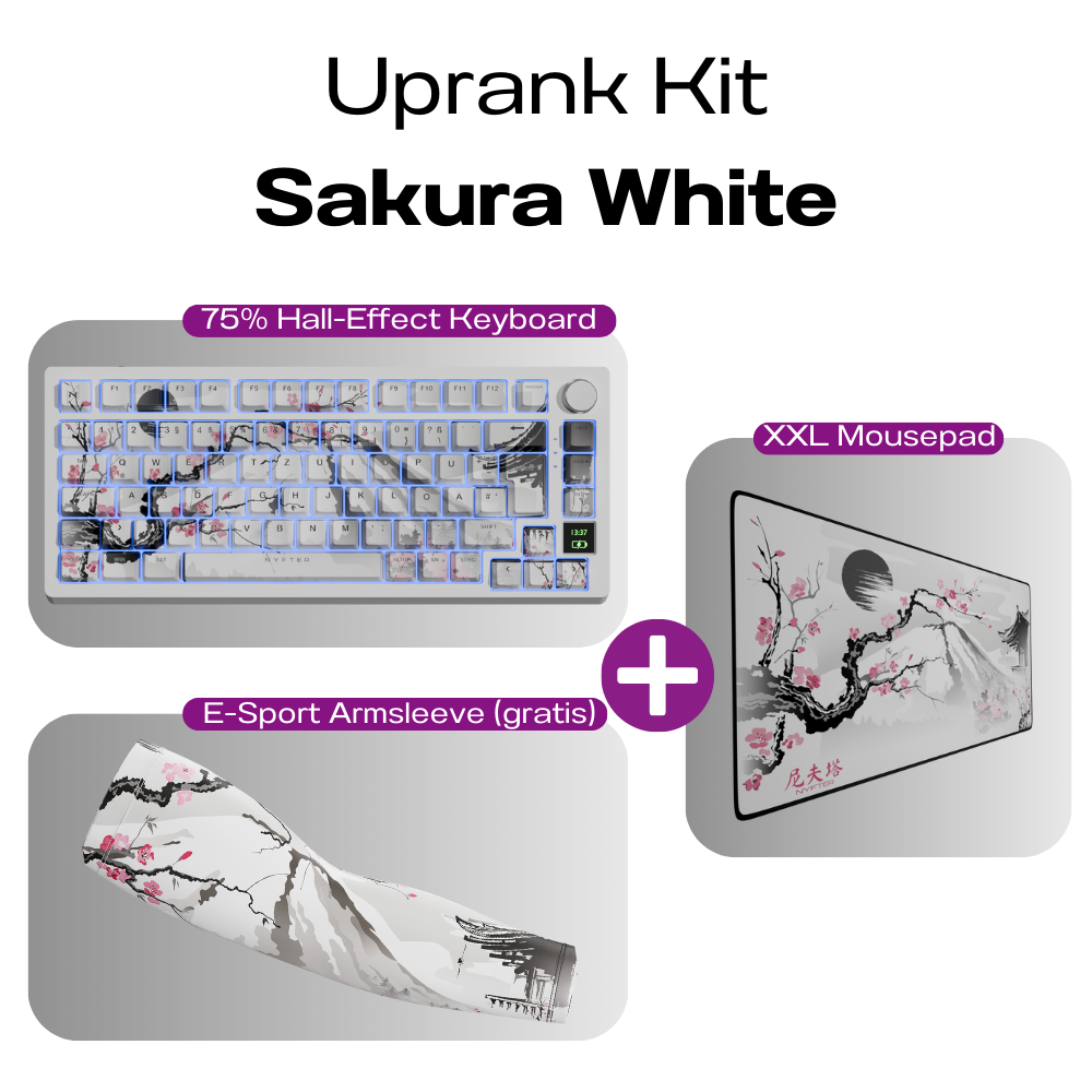 Nyfter® "Uprank Kit" 75% Sakura White