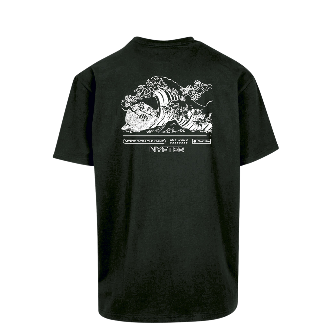 Nyfter® Oversized T-Shirt "Great Wave"