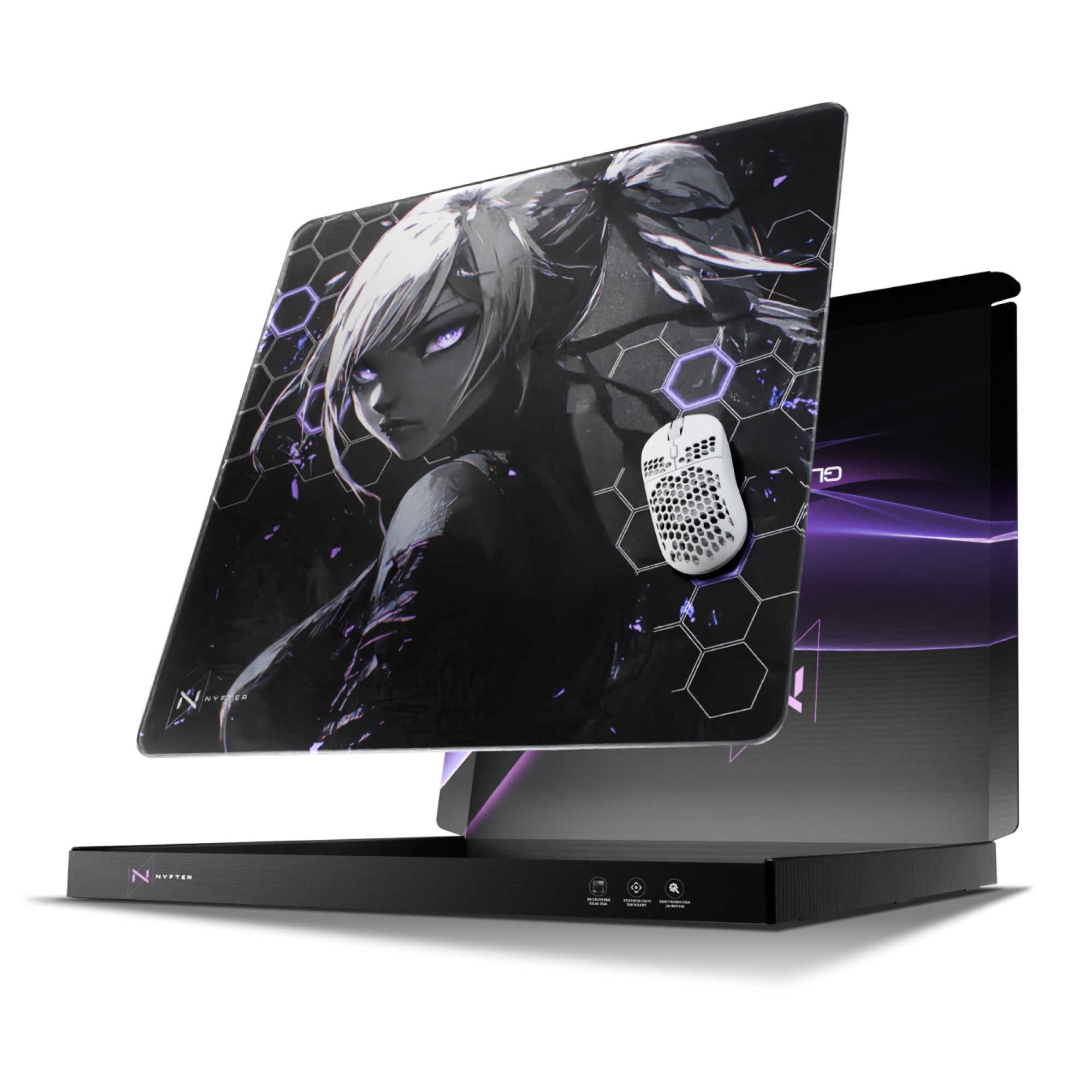 Nyfter Nyf® Glas Mousepad Nyra