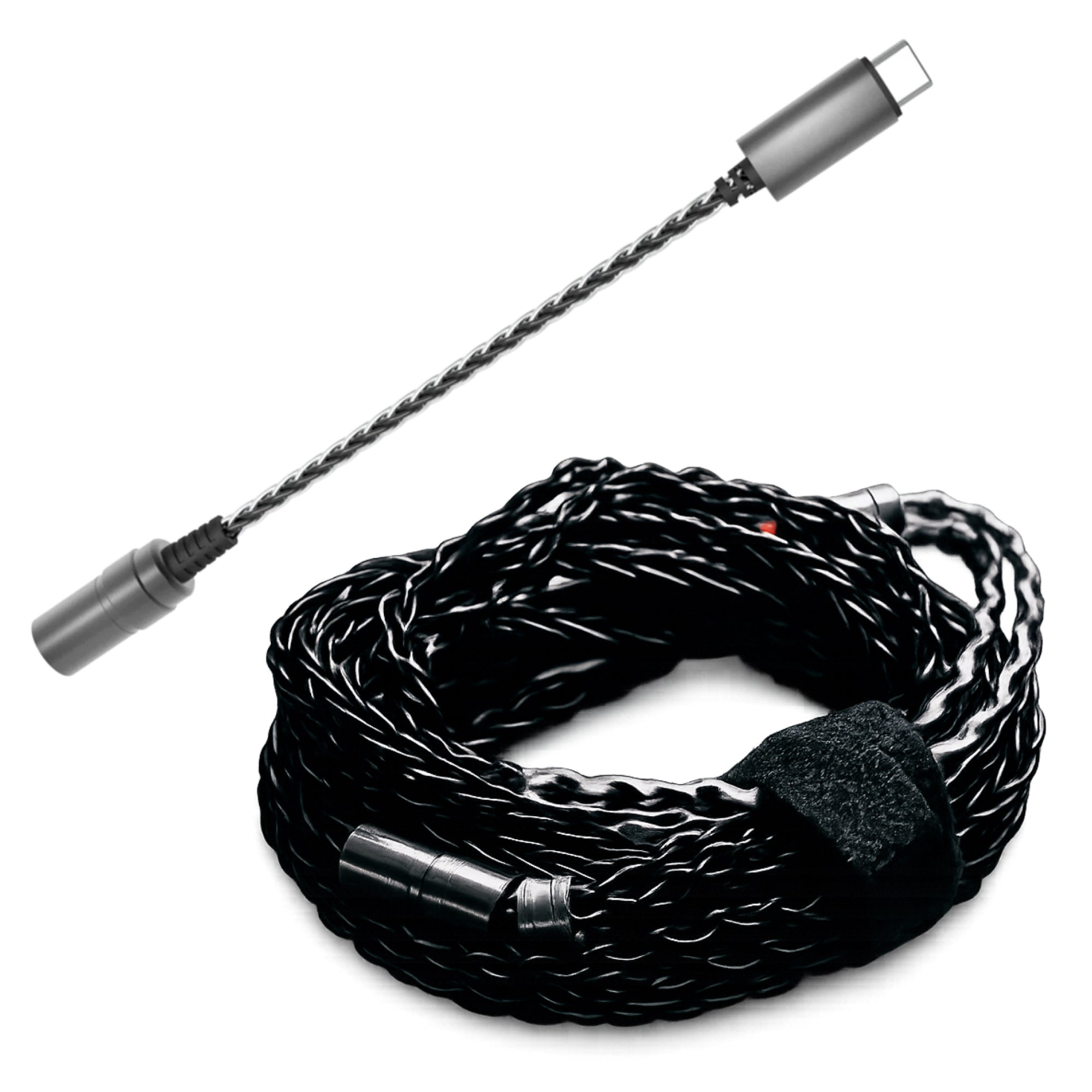 IEM 3-fach braided Kabel & USB-C Adapter
