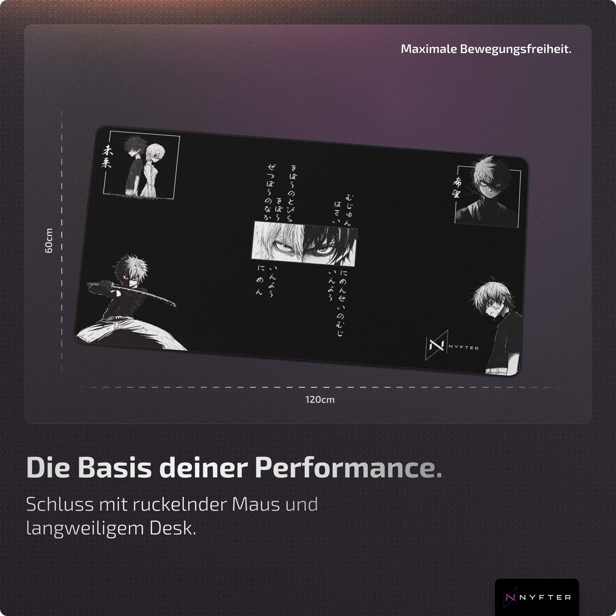 Nyfpad 3XL Duality Premium Gaming Mousepad