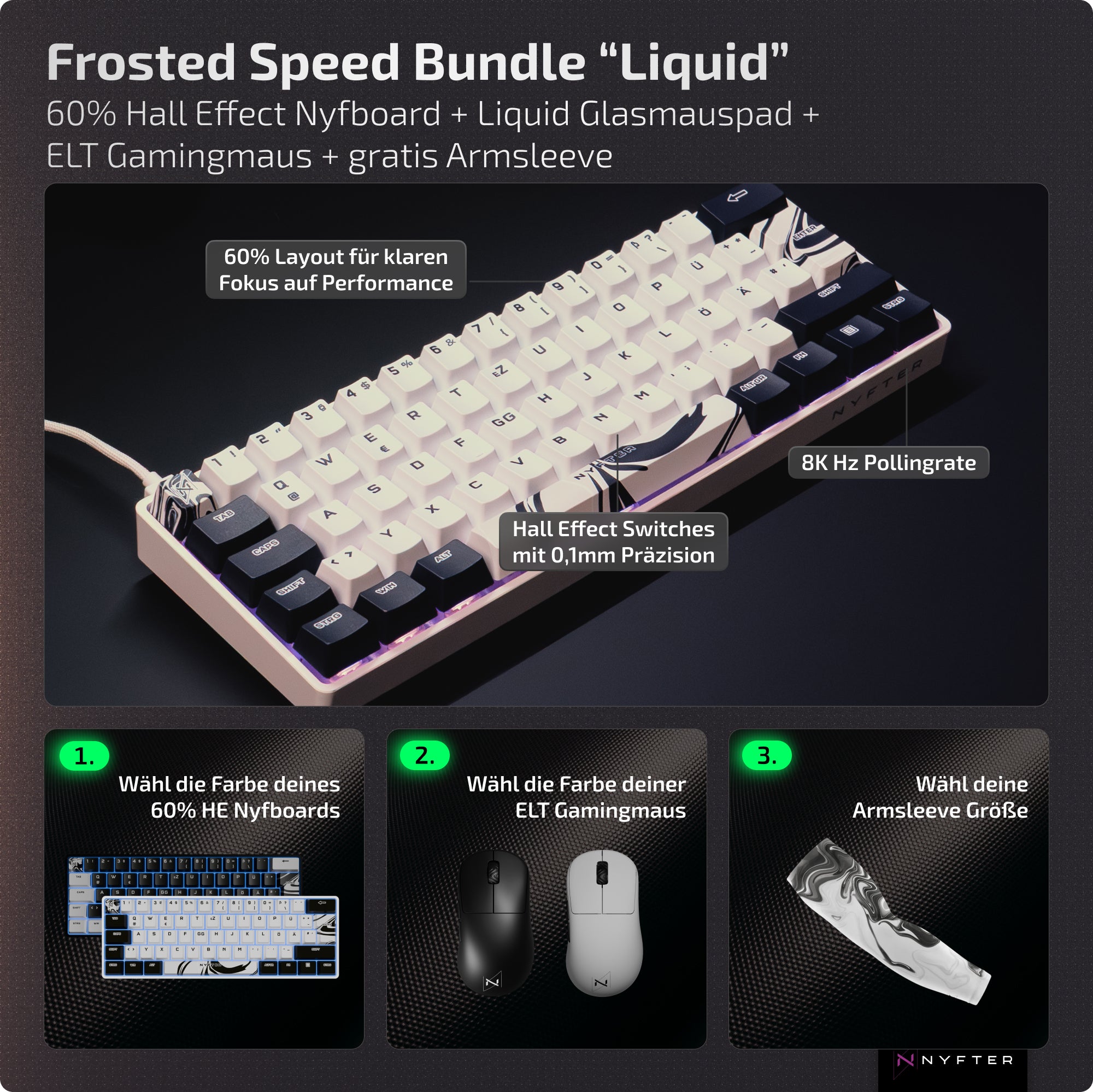 Frosted Speed Bundle "Liquid HE"