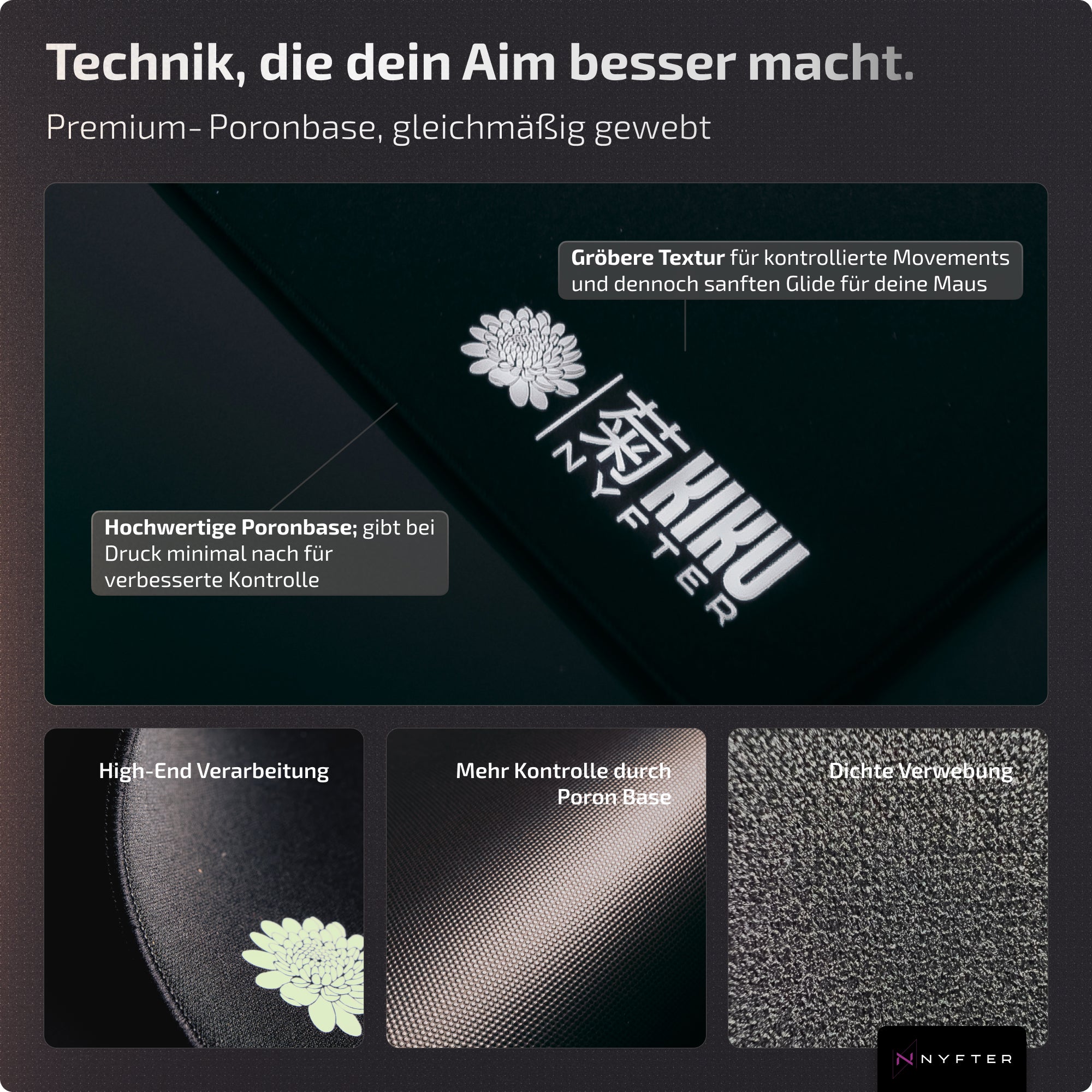 Frosted Control Bundle "Kiku Pad & HE"