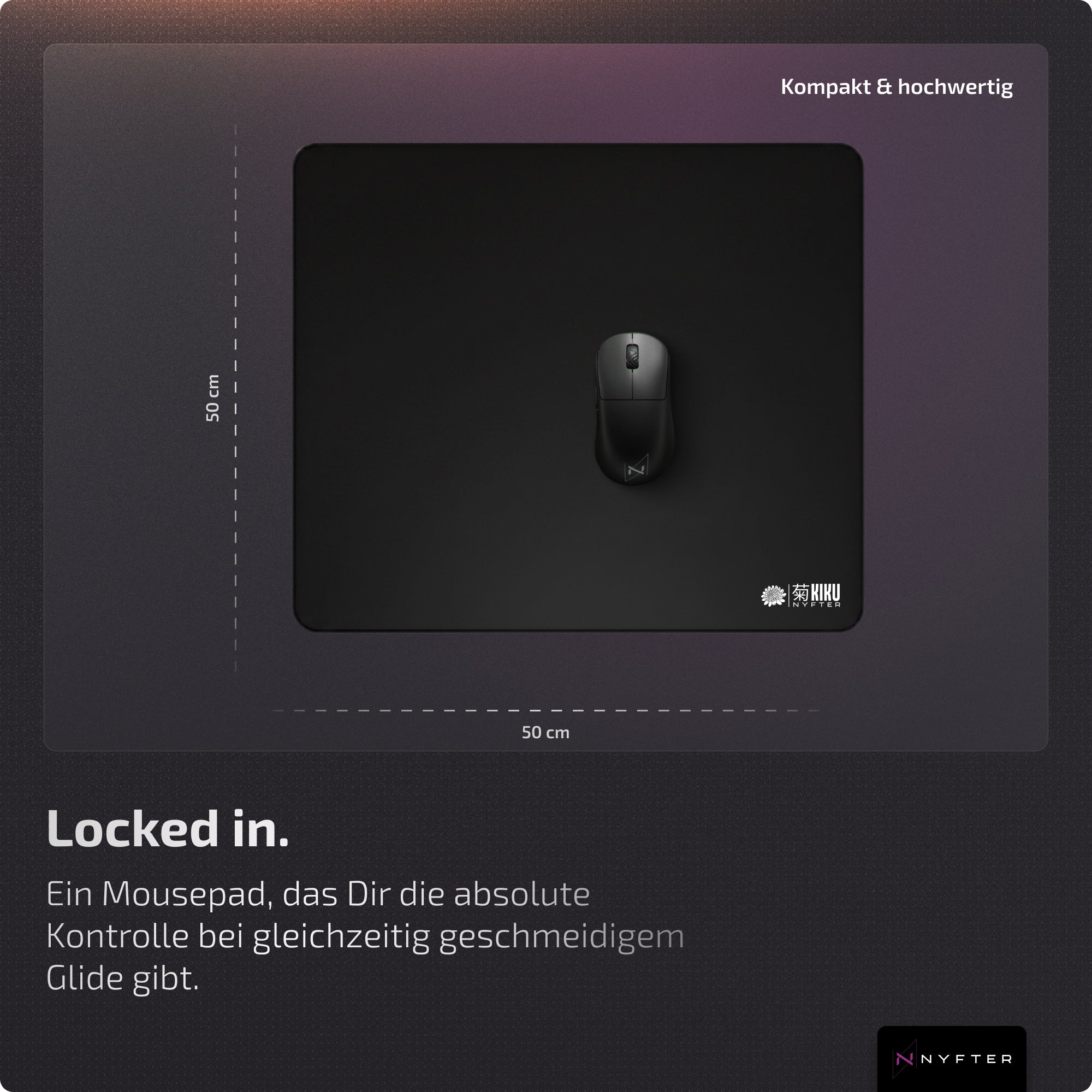 Tapis de souris Nyfter® Performance Kiku