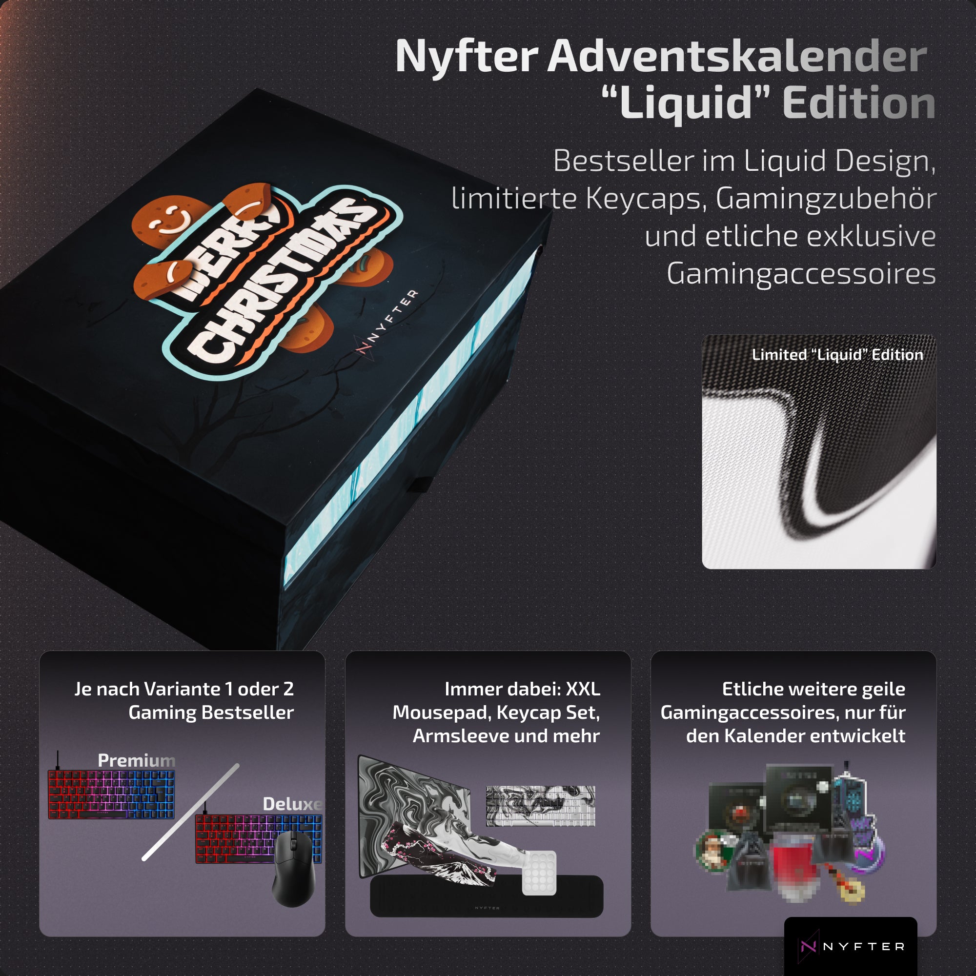 Nyfter Adventskalender "Liquid" Limited Edition