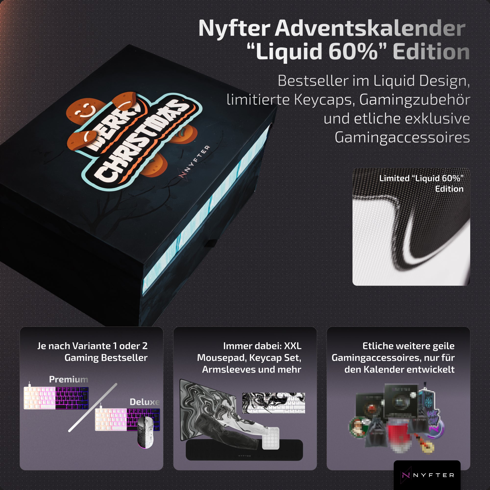 Nyfter Adventskalender "Liquid 60%" Limited Edition