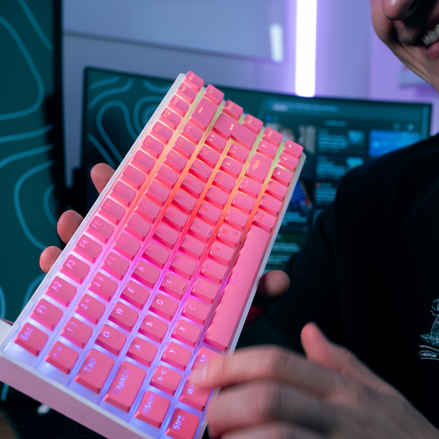 Nyfboard gen2 60% mit PBT Pudding Keycaps