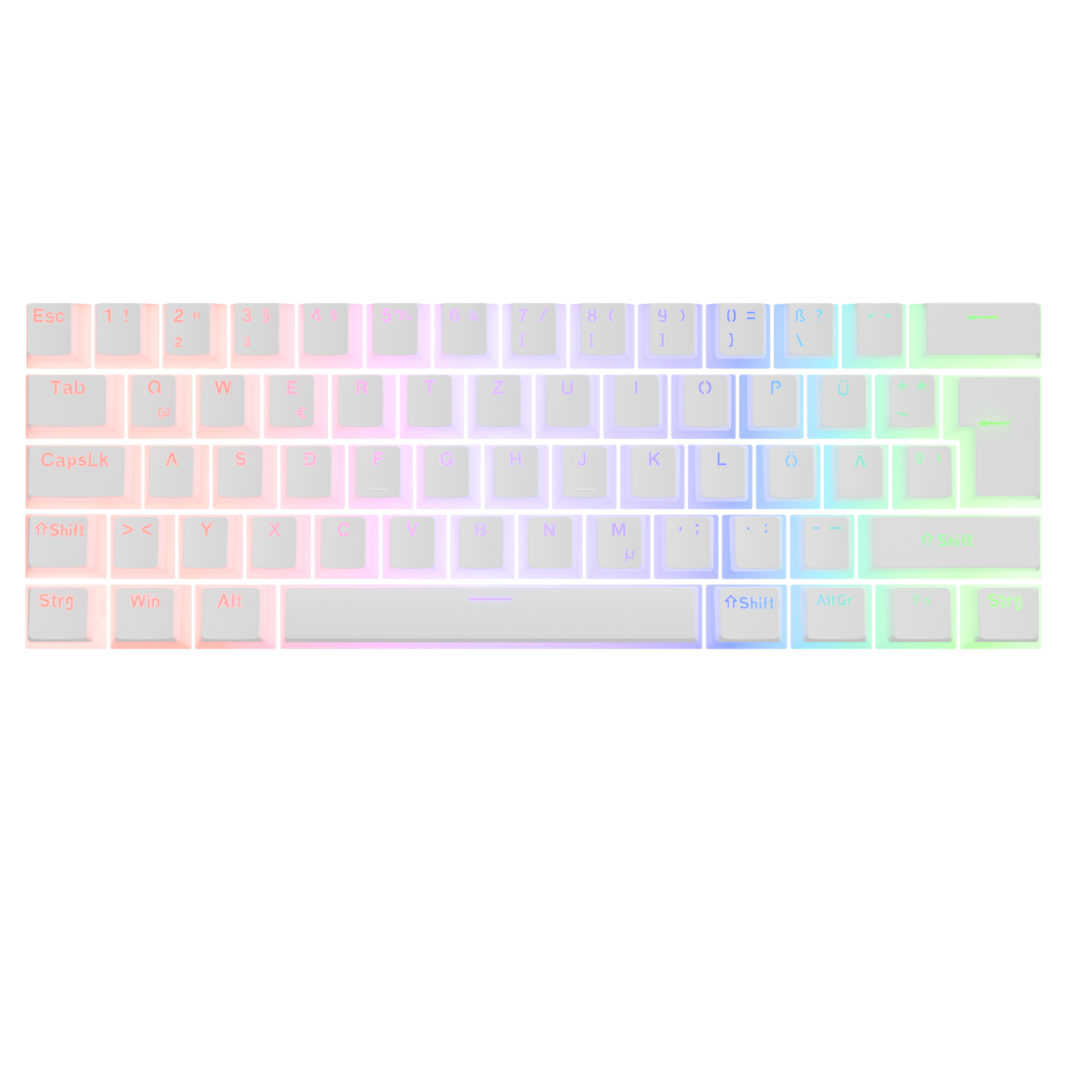 Nyfter Pudding Keycaps 60%/75%/Full Layout