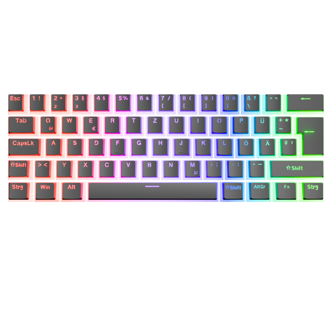 Nyfter Pudding Keycaps 60%/75%/Full Layout