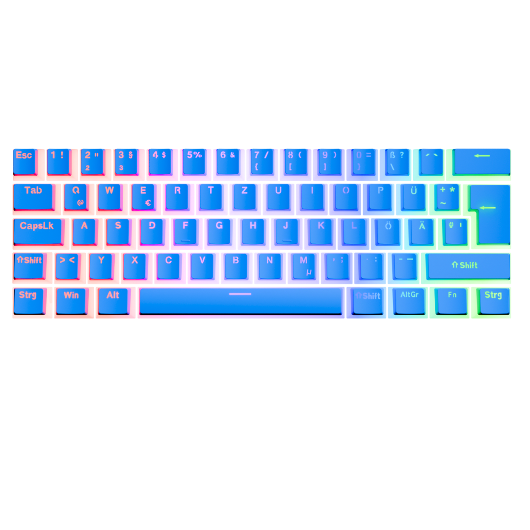 Nyfter Pudding Keycaps 60%/75%/Full Layout