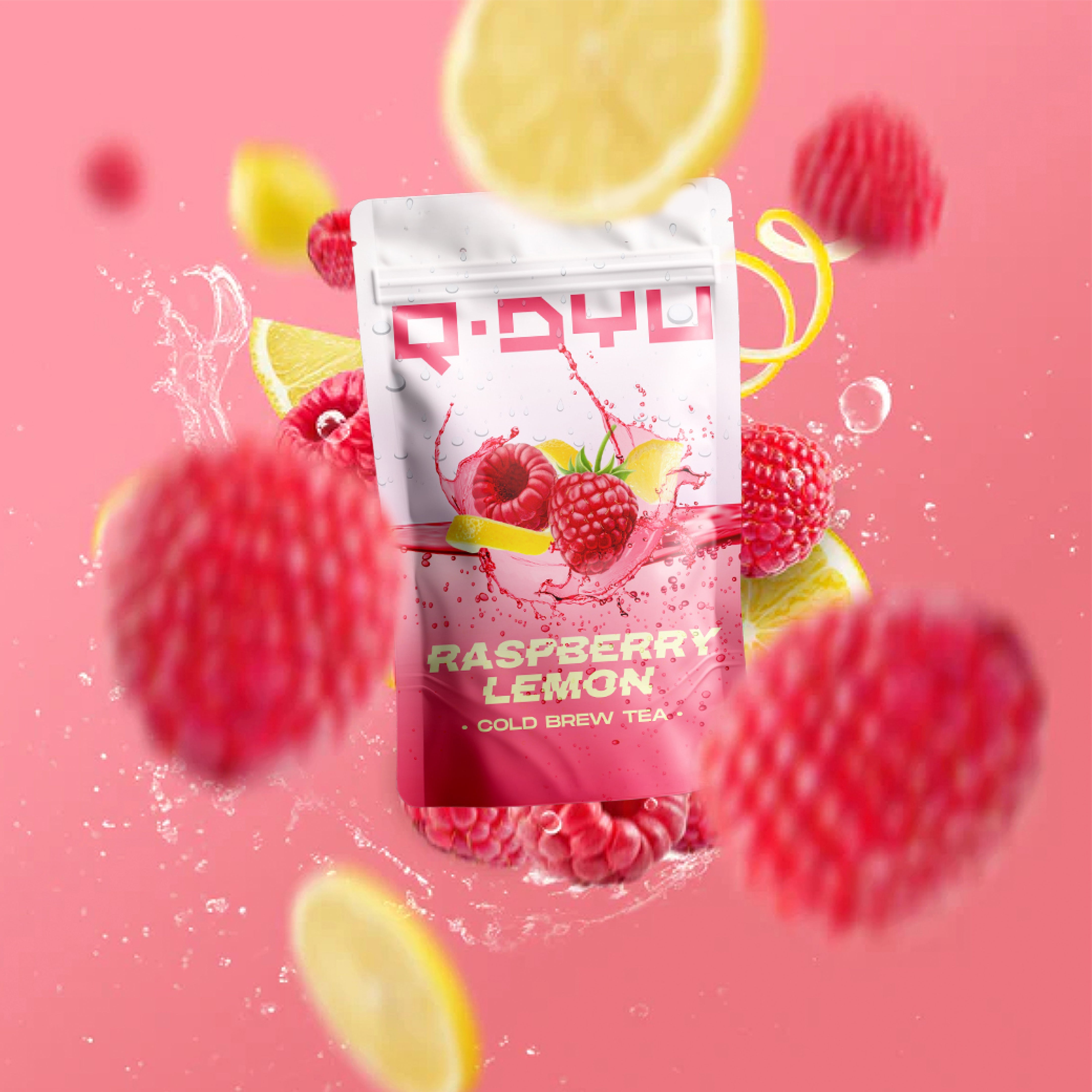 Cold Brew Tea "Raspberry Lemon" Q-Dyu® by Nyfter®