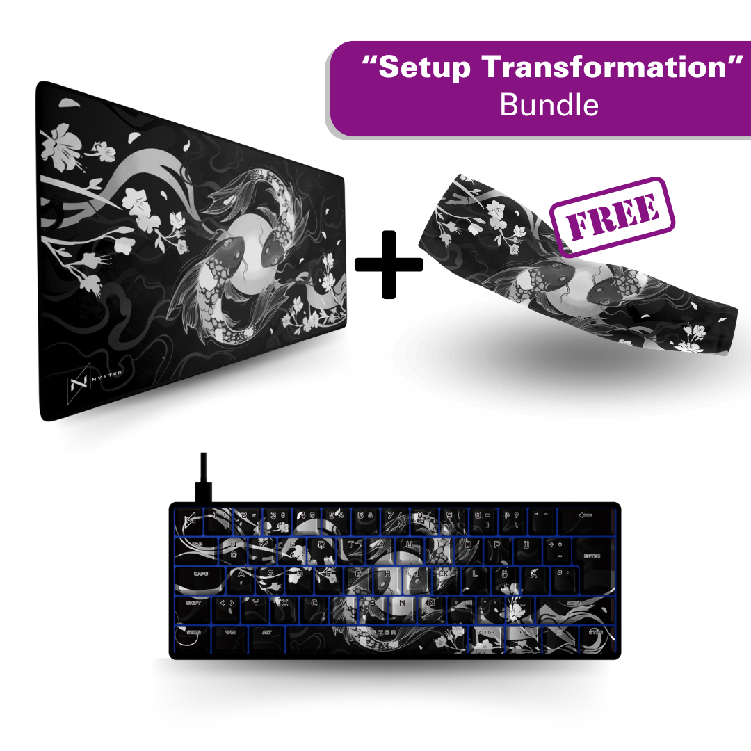 Configuration du pack de transformation Koi Blossom Black 60 %