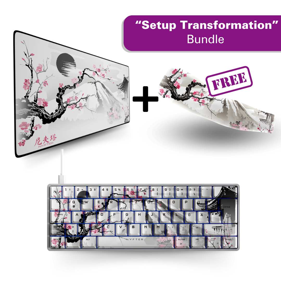 "Transformation de configuration" - Bundle Sakura Blanc 60%