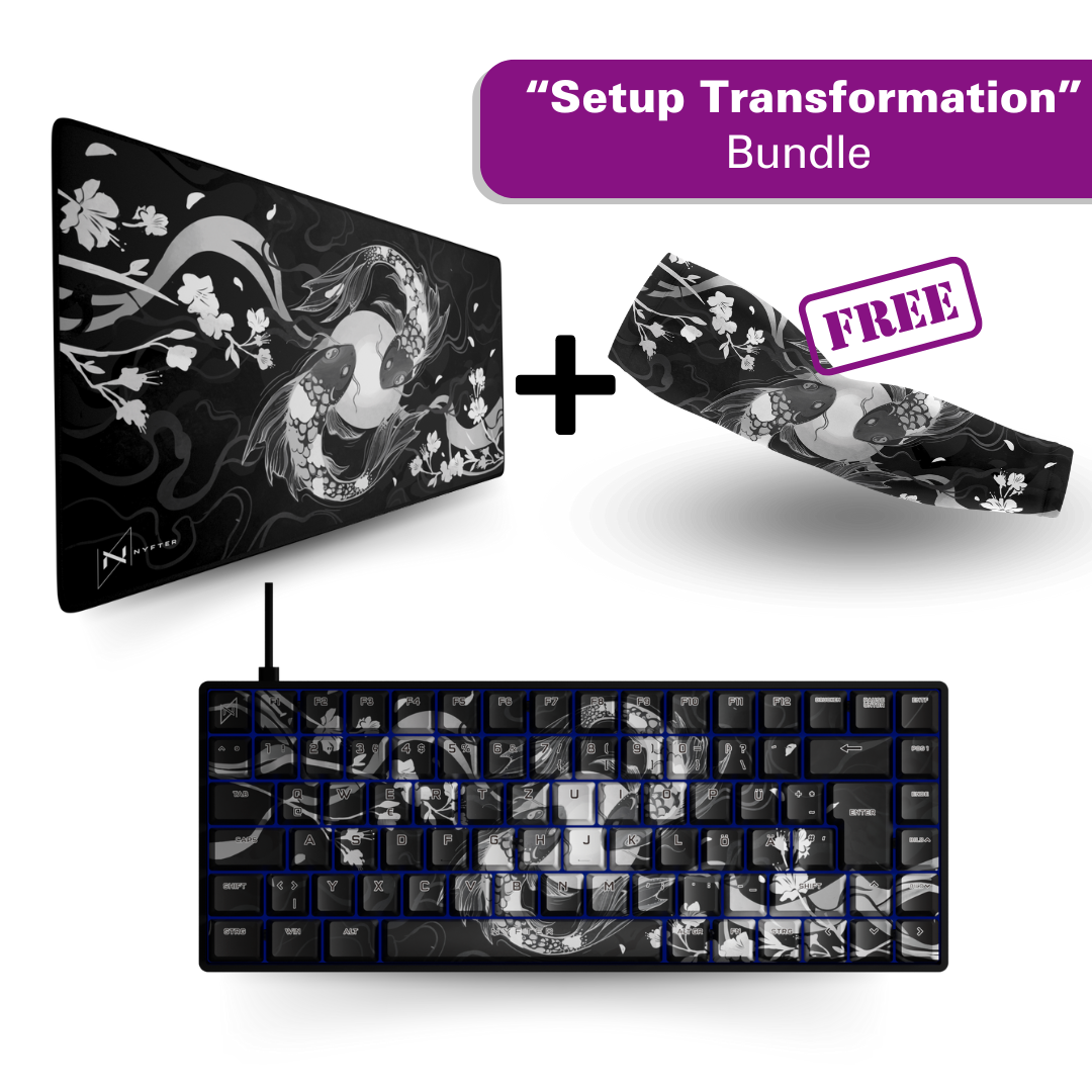 Configuration du pack de transformation Koi Blossom Black 75 %