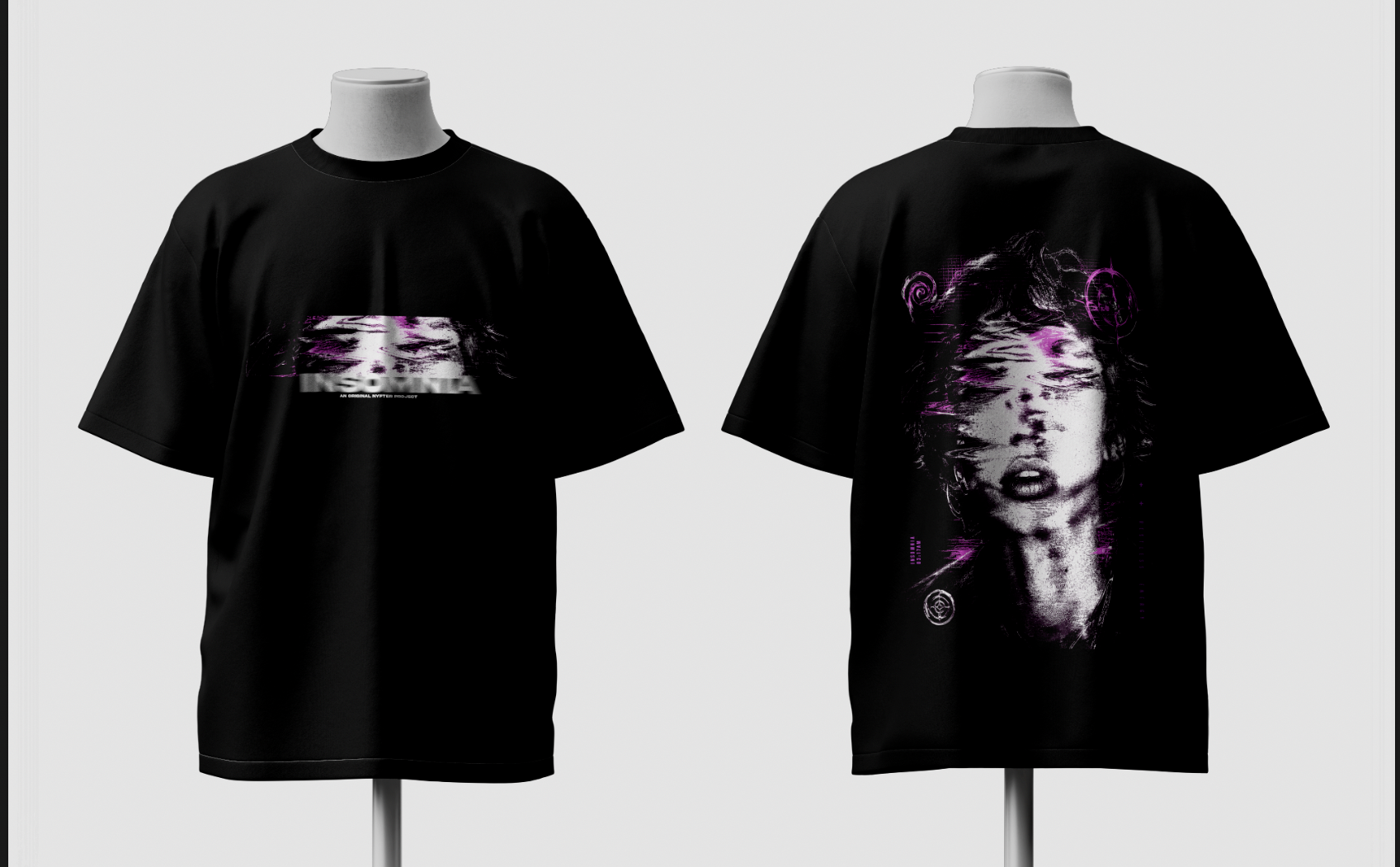 Nyfter® Oversized T-Shirt "Insomnia"
