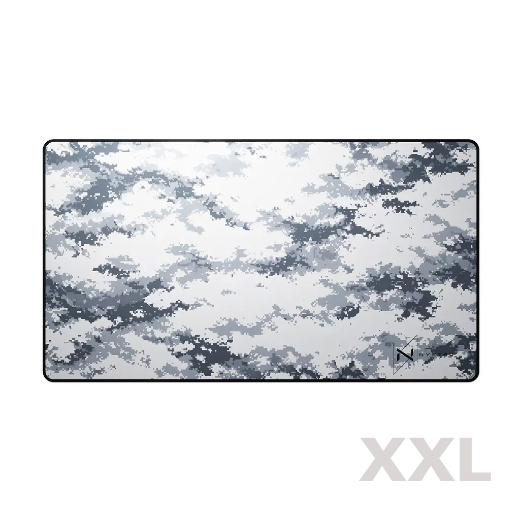 Nyfpad XXL Arctic Camouflage Premium Gaming Mousepad