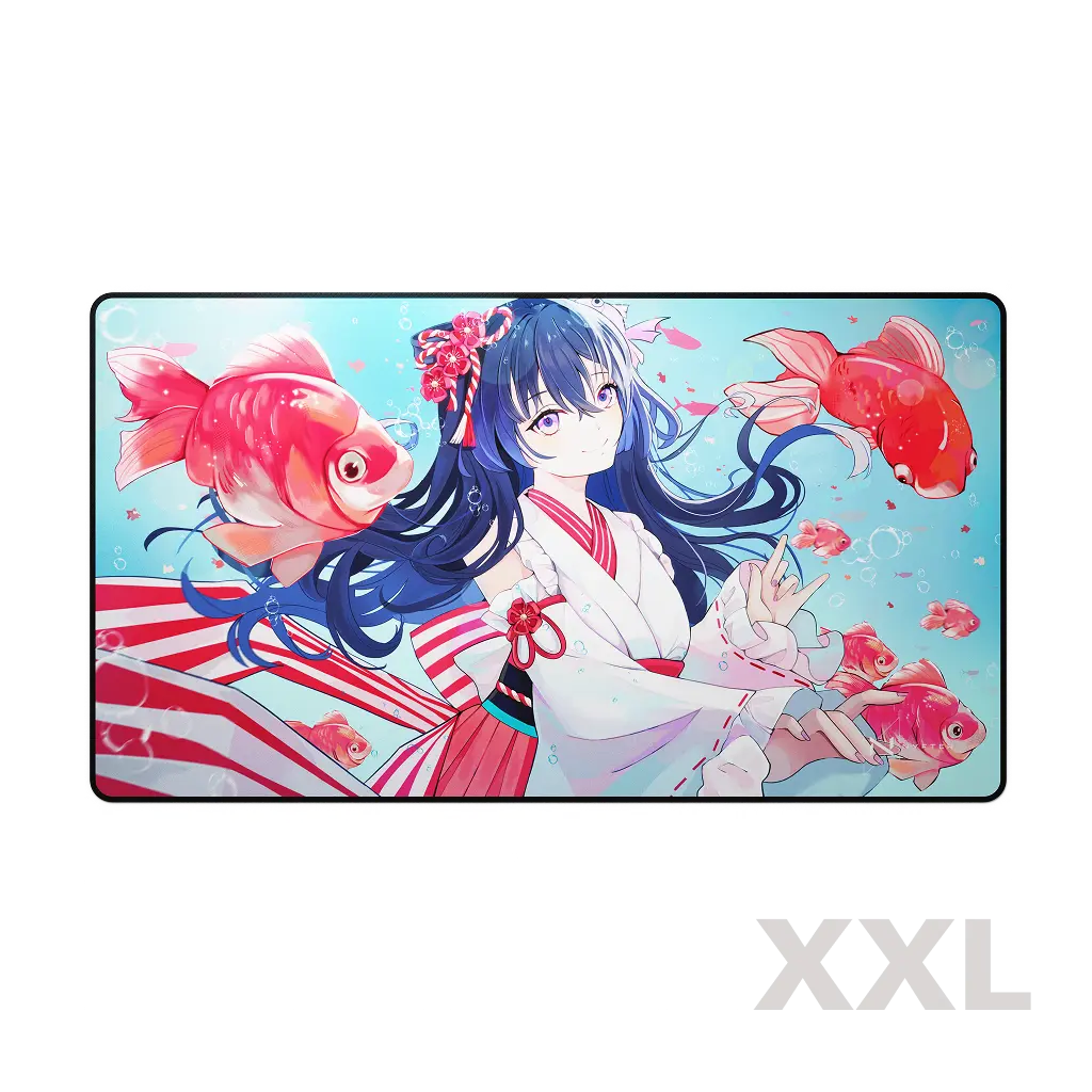 Nyfpad XXL "Mizu no Yume" by Arisa_Draws Premium Gaming Mousepad
