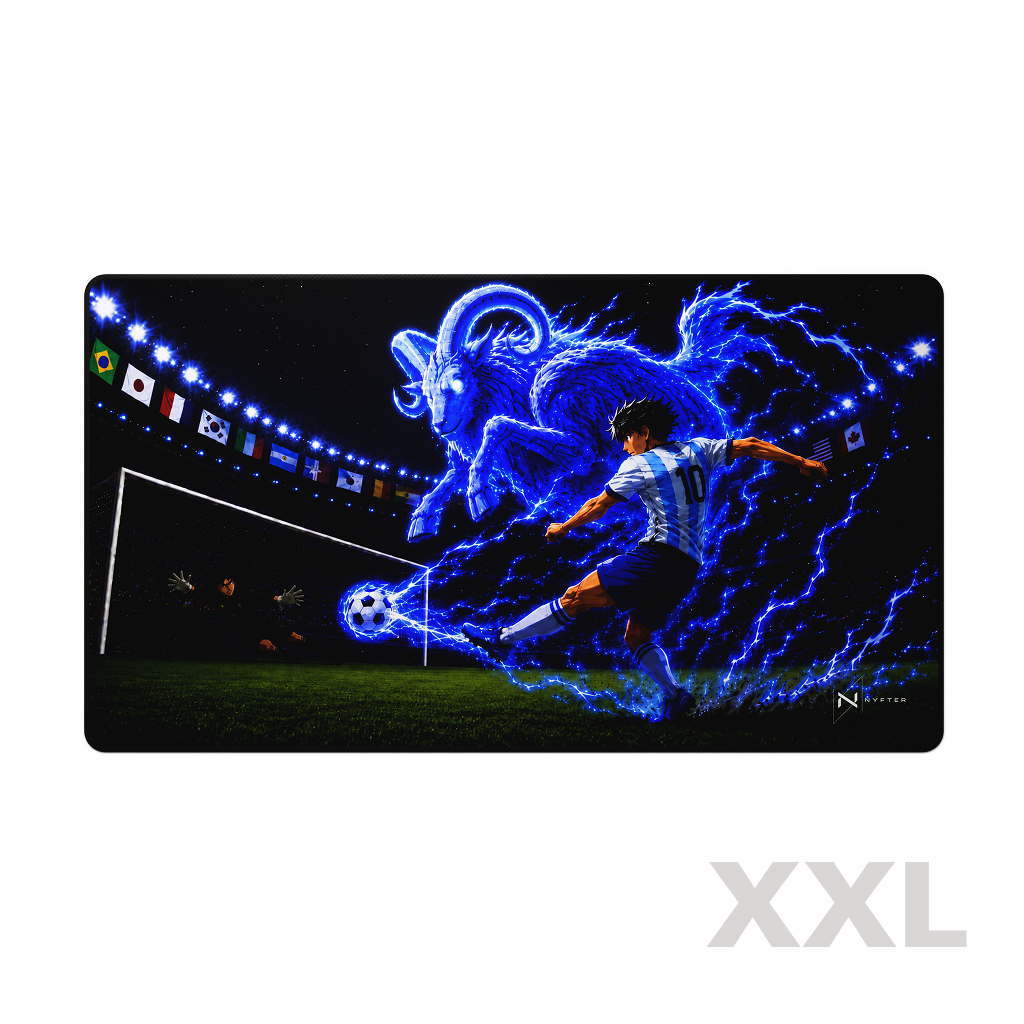 Nyfpad XXL "Football Goat" Premium Gaming Mousepad