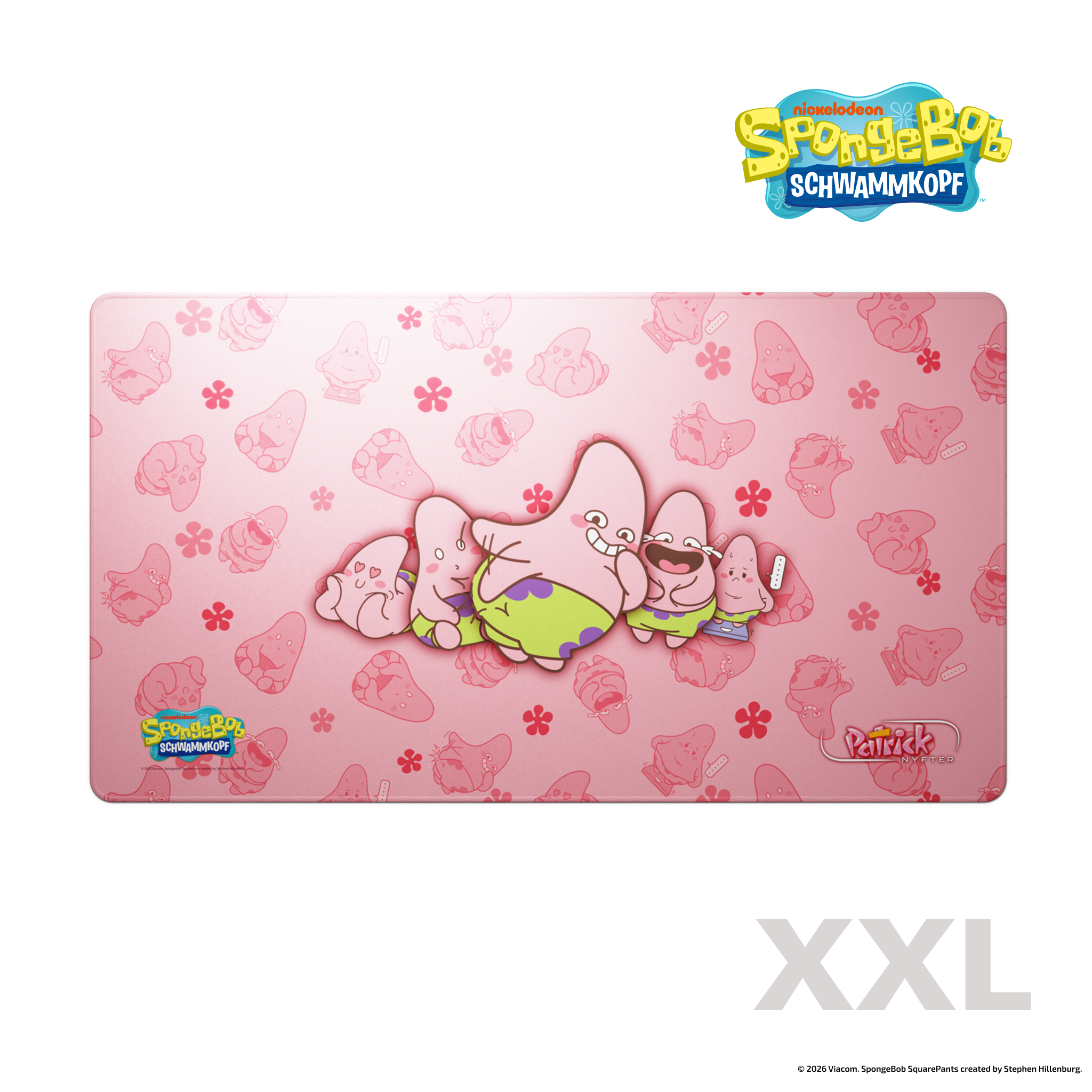 Nyfpad XXL Premium Gaming Mousepad - "Patrick QMOJI"