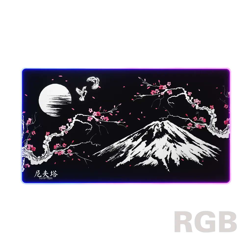 RGB Nyfpad Sakura Premium Gaming Mousepad