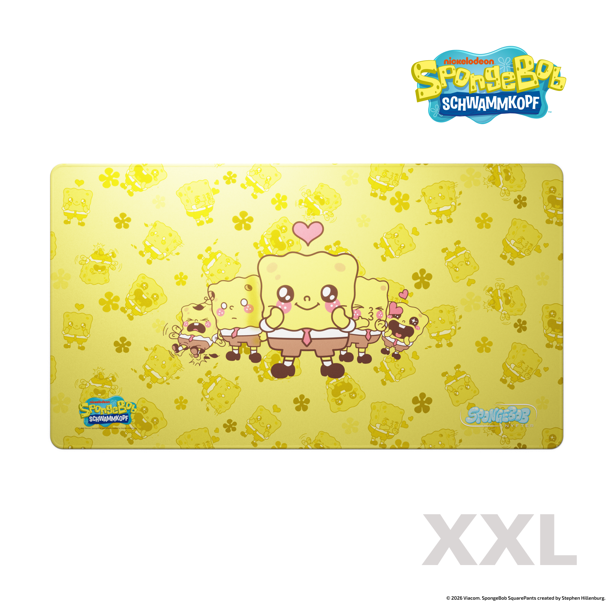 Nyfpad XXL Premium Gaming Mousepad - "Spongebob QMOJI"