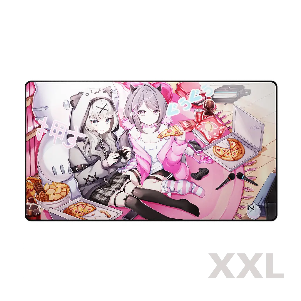 Tapis de souris de jeu premium Nyfpad XXL « Natsu » de TacToki